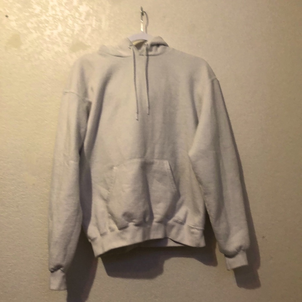 Champion White Hoodie Medium